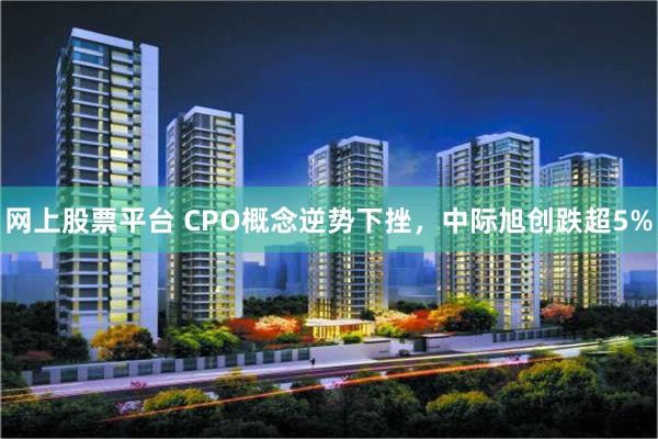 网上股票平台 CPO概念逆势下挫，中际旭创跌超5%