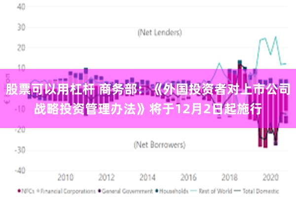 股票可以用杠杆 商务部：《外国投资者对上市公司战略投资管理办法》将于12月2日起施行