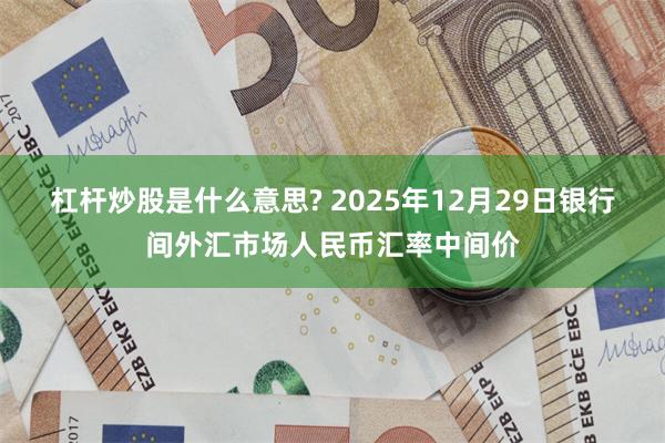 杠杆炒股是什么意思? 2025年12月29日银行间外汇市场人民币汇率中间价